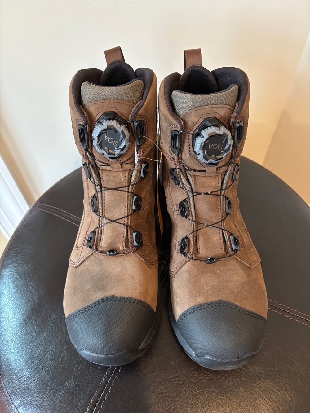Red Wing 2453 Men's Brown Work Boots with BOA Closure 9.5 D